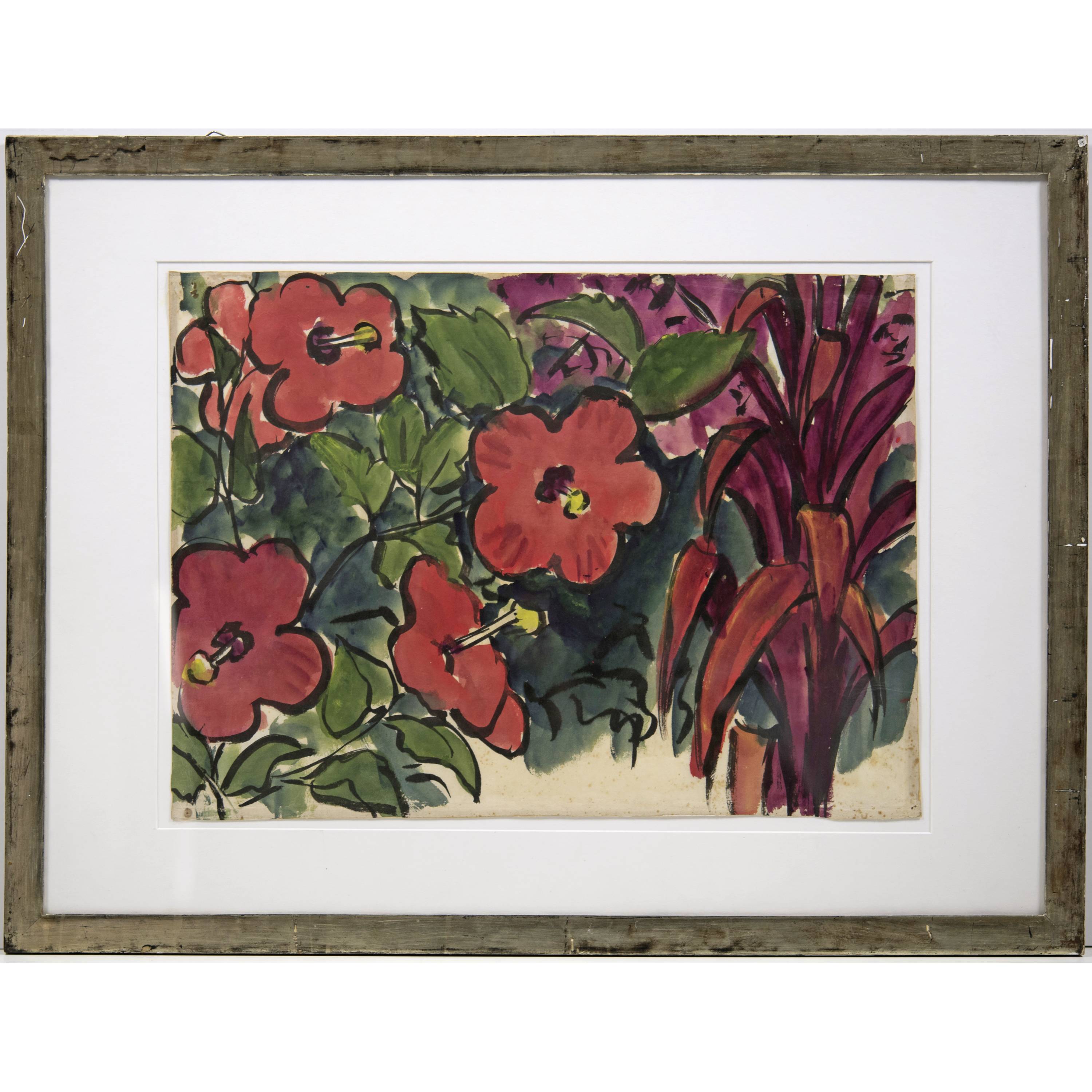 Emil Nolde Rote Bl Ten Hibiskus Galerie Kornfeld