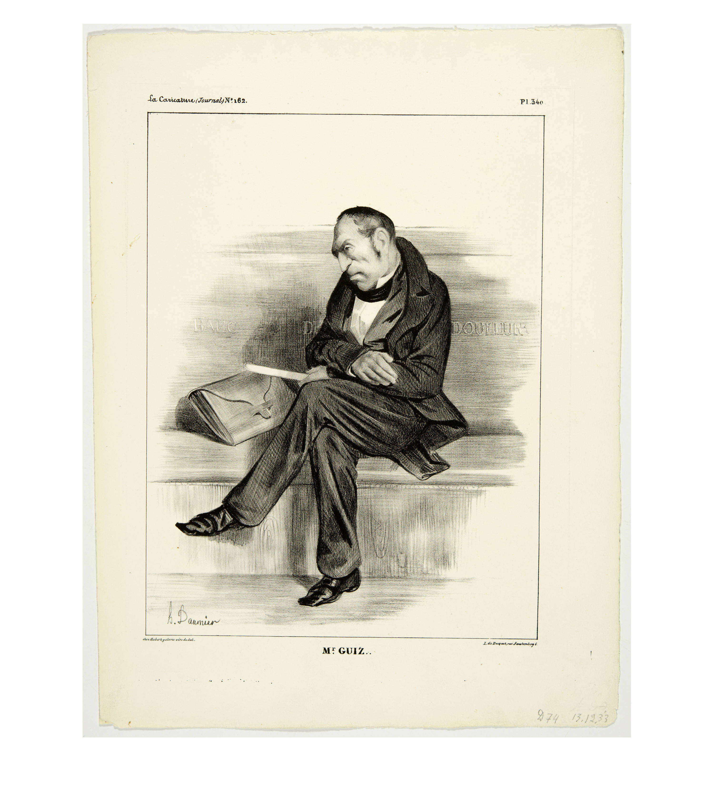 Honor Daumier Lithographien Galerie Kornfeld Auktionen Bern