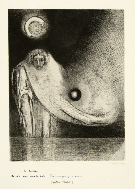 Odilon Redon : Le Buddha, 1895 | Galerie Kornfeld Auktionen Bern