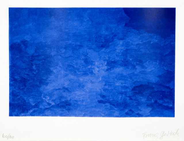 Franz Gertsch  : Lapislazuli , 1997 