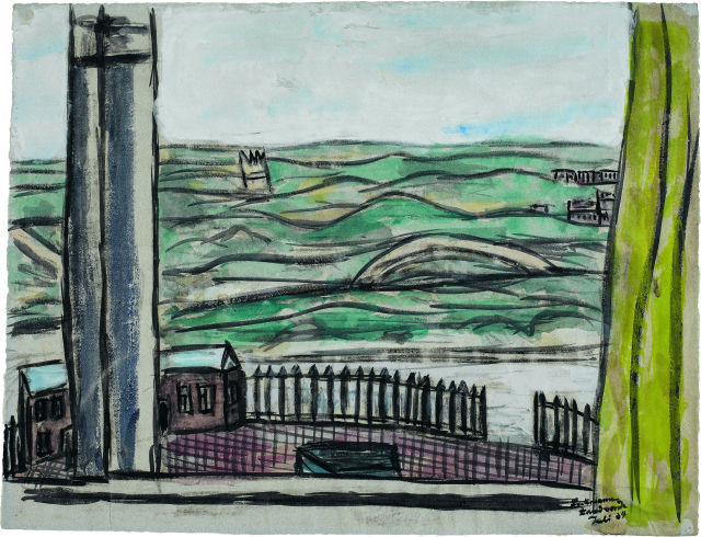 Max Beckmann : Die Dünen in Zandvoort, July 1934