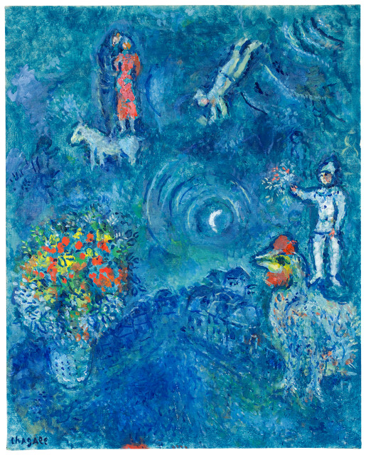 Marc Chagall : La fête au village, Circa 1980-1982 | Galerie ...