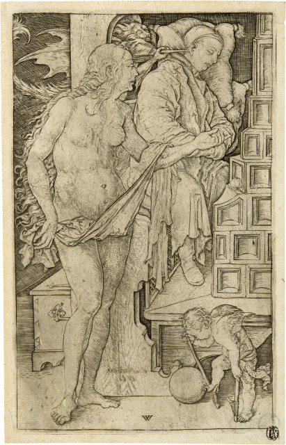 Wenzel von Olmütz, nach Dürer  : Der Traum, nach Albrecht Dürer , Um 1500 