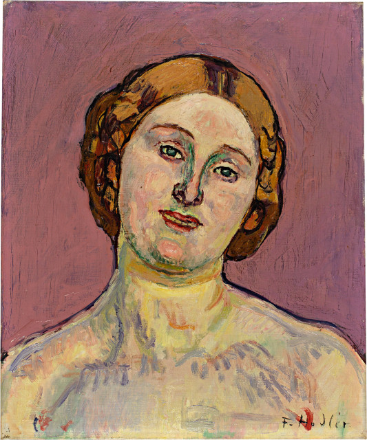 Ferdinand Hodler Bildnis Einer Unbekannten Circa 1912 Galerie   O 1908567.75875 