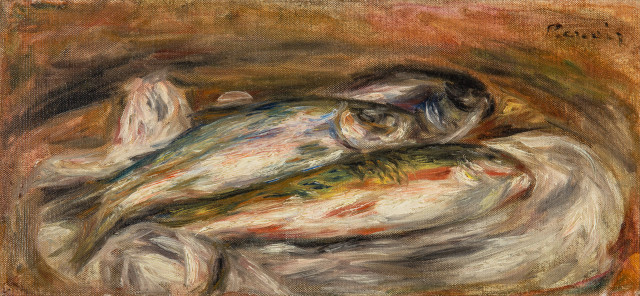 Pierre-Auguste Renoir : Nature morte aux poissons, 1919