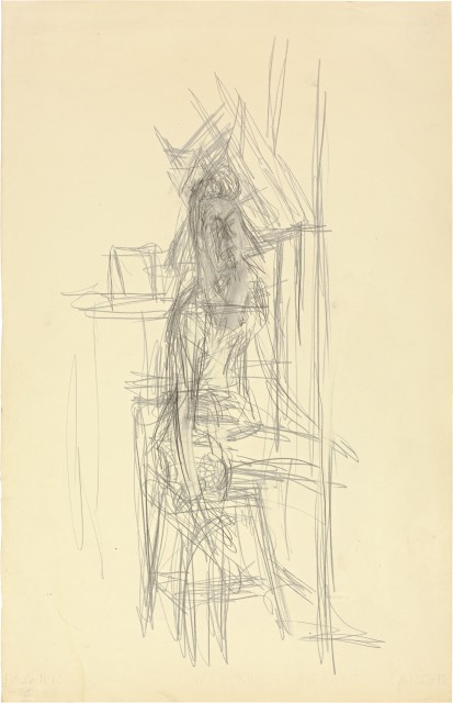 Alberto Giacometti : Nu assis, Circa 1949 | Galerie Kornfeld Auktionen Bern