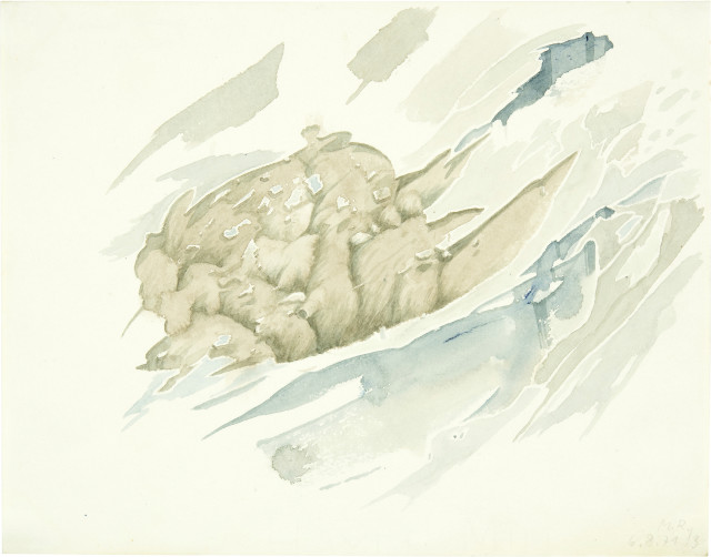 Markus Raetz  : Ohne Titel , Bern, 6 August 1971