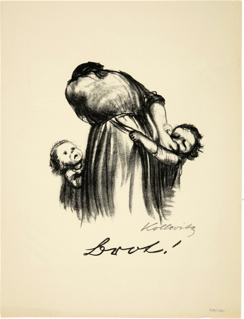 Käthe Kollwitz  : Brot!. - Brot!. - Brot! , 1924