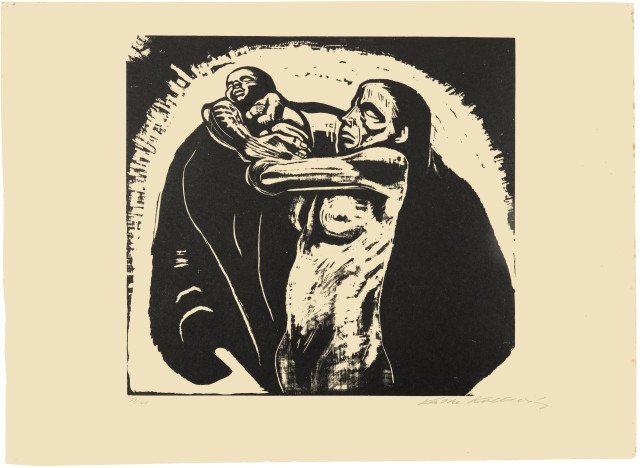 Käthe Kollwitz : Sieben Holzschnitte zum Krieg, 1918-1922/1923