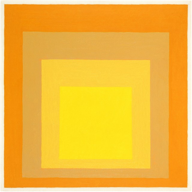 Josef Albers : Study for Homage to the Square: Joy , 1963 | Galerie ...