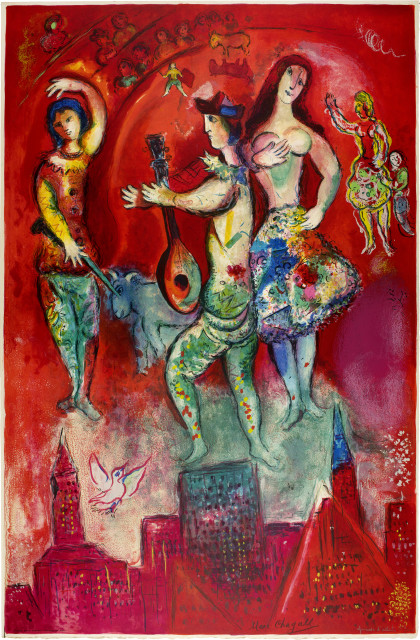 Marc Chagall Carmen 1967 Galerie Kornfeld Auktionen Bern 