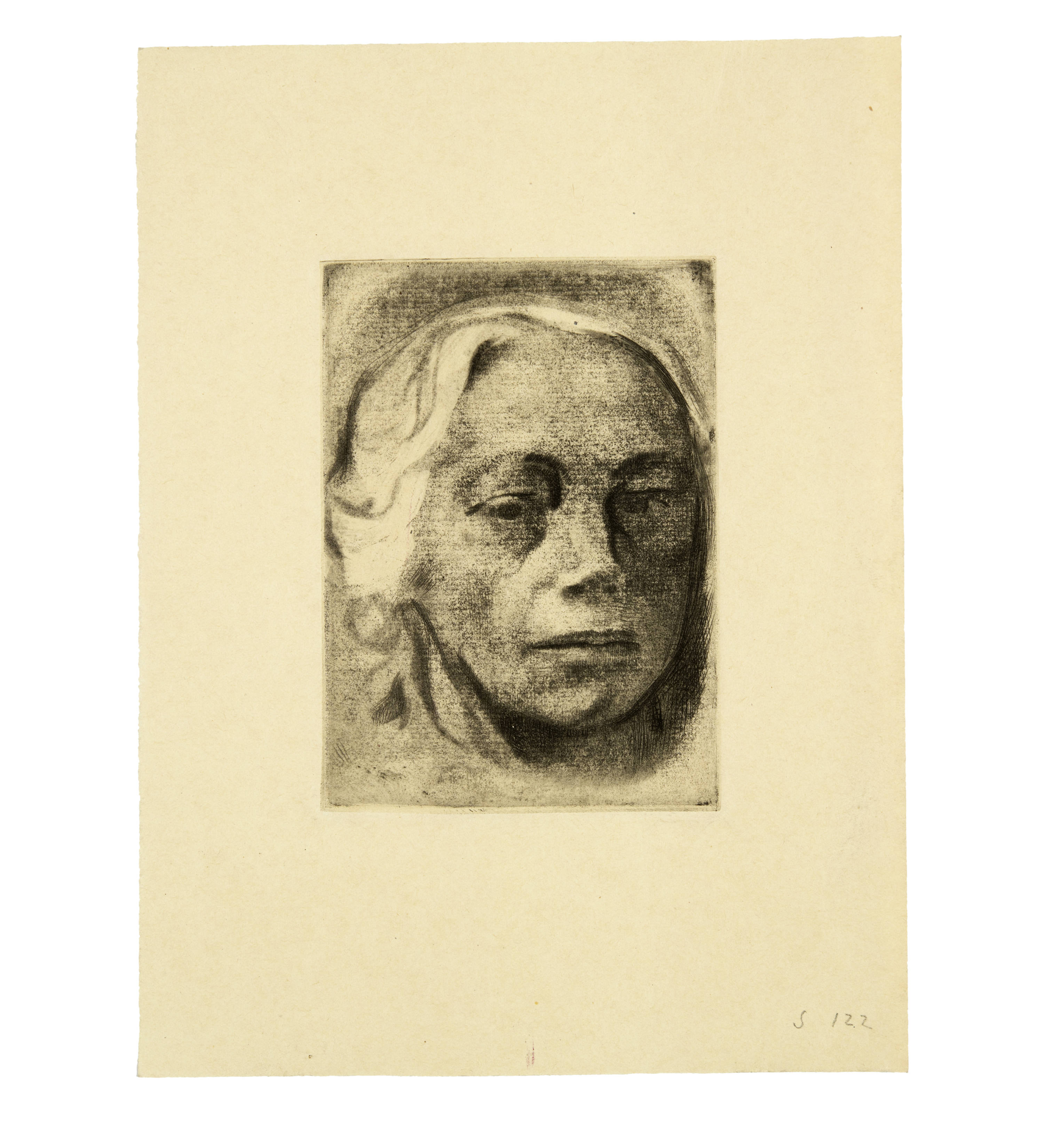 Käthe Kollwitz : Selbstbildnis, 1912, edition from 1931 | Galerie ...