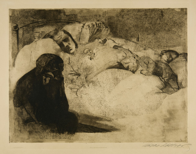 Käthe Kollwitz : Arbeitslosigkeit, 1909