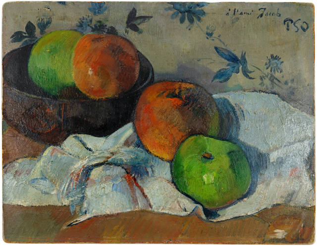 Paul Gauguin : Pommes et bol, 1888