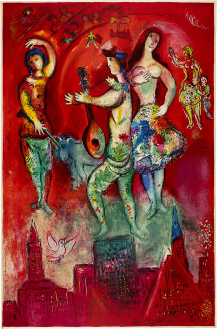 Marc Chagall  : Carmen , 1967