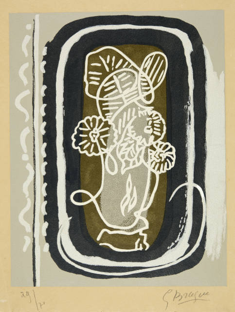 Georges Braque  : Si je mourais là-bas , 1962