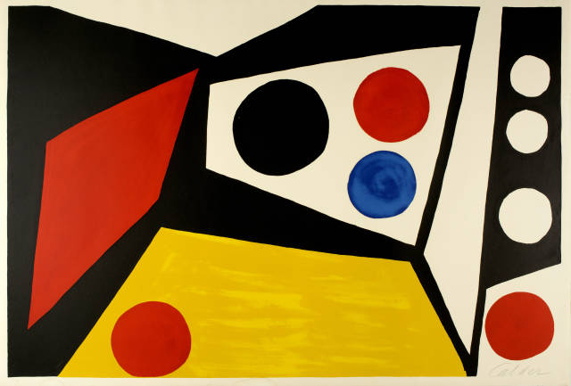 Alexander Calder  : Construction , 1965